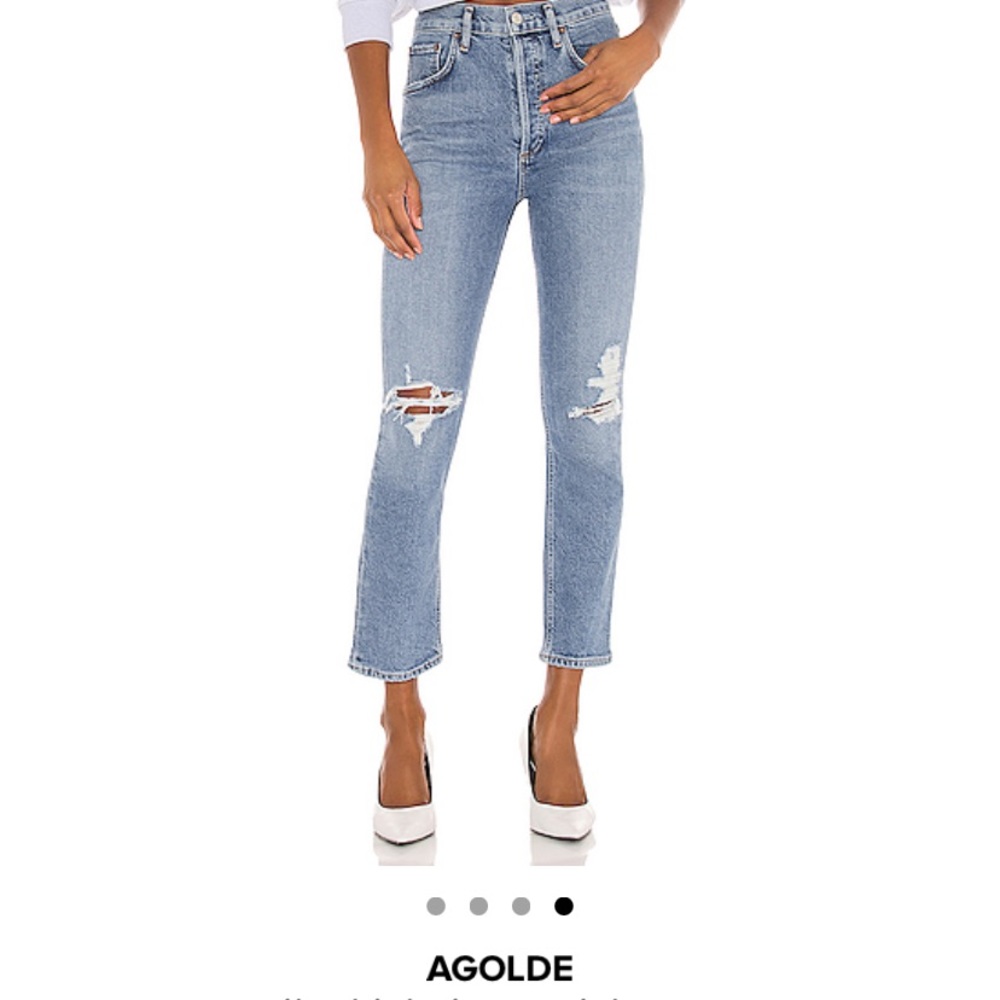 Agolde Riley High Rise skinny jean